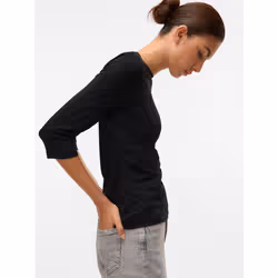 Vero Moda 5715310973696 camicia e top Maglietta Modal, Cotone, Elastan - Vista aggiuntiva 4
