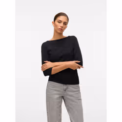 Vero Moda 5715310973696 camicia e top Maglietta Modal, Cotone, Elastan - Vista aggiuntiva 5