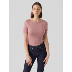 Vero Moda 5715366876620 camicia e top Maglietta Manica corta Modal, Cotone, Elastan