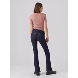 Vero Moda 5715366876620 camicia e top Maglietta Manica corta Modal, Cotone, Elastan - Vista aggiuntiva 2