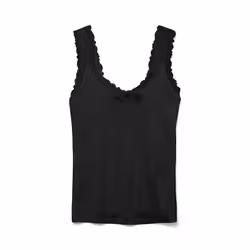 Vero Moda VMROSA Top,10287348,M Parte superiore (abbigliamento) Collare rotondo Senza maniche Viscosa, Elastan - Vista aggiuntiva 3