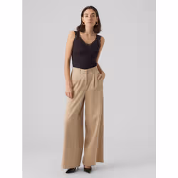 Vero Moda VMROSA Top,10287348,M Parte superiore (abbigliamento) Collare rotondo Senza maniche Viscosa, Elastan - Vista aggiuntiva 5