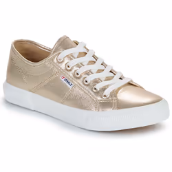 Sneakers basse Only ONLNICOLA CANVAS SNEAKER METALLIC Oro - 39