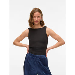 Vero Moda VMMILLION Top,10305800,S Parte superiore (abbigliamento) Manica corta Elastan, Poliestere