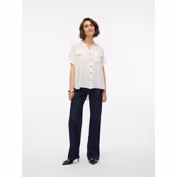 Vero Moda VMBUMPY Shirt,10310139,XS Camicia Manica corta Viscosa - Vista aggiuntiva 4