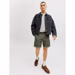 Jack & Jones 12230336_1926_M Pantaloncino Chino Unisex Verde - Vista aggiuntiva 8
