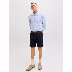 Jack & Jones 12230336_2078_XS Pantaloncino Chino Unisex Blu - Vista aggiuntiva 8