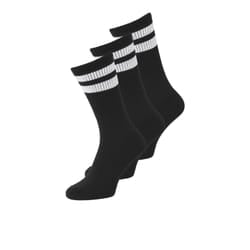 Jack & Jones 12260082 Calze al ginocchio Nero 3 paio/a