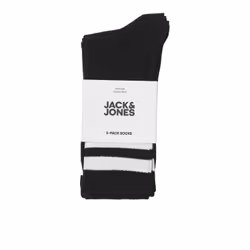 Jack & Jones 12260082 Calze al ginocchio Nero 3 paio/a - Vista aggiuntiva 3