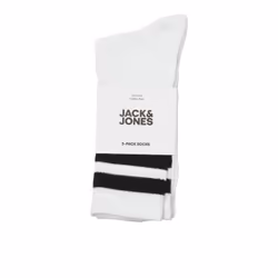 Jack & Jones 12260082 Calze al ginocchio Bianco 3 paio/a - Vista aggiuntiva 3