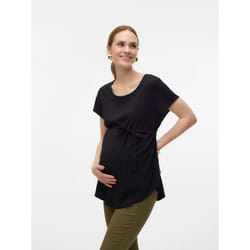 Vero Moda 5715603778182 Parte superiore (abbigliamento) Scollo rotondo Manica corta Viscosa, Elastan