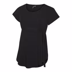 Vero Moda 5715603778182 Parte superiore (abbigliamento) Scollo rotondo Manica corta Viscosa, Elastan - Vista aggiuntiva 3