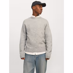 Jack & Jones 12215468_2381.63, XL, Vestibilità morbida, Scollo rotondo, Manica lunga, 1 pz
