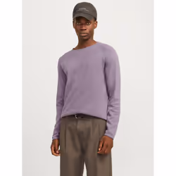 Jack & Jones 12157321_1107_993005.62, L, Scollo rotondo, Manica lunga, 1 pz