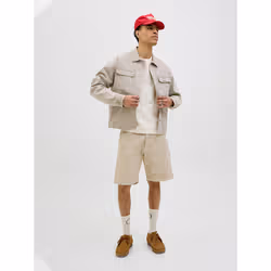 Jack & Jones 12272797_9563_L Pantaloncino Unisex Beige - Vista aggiuntiva 5
