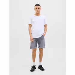 Jack & Jones 12269612_3601_1160322_S Pantaloncino Unisex Grigio - Vista aggiuntiva 5