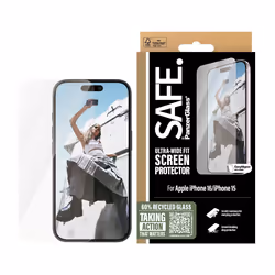 PanzerGlass SAFE by PG Scrn iPhone 16 6.1Inch UWF