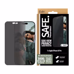 PanzerGlass SAFE by PG Priv Scrn iPhone 16P 6.3 UWF Pellicola proteggischermo trasparente Apple 1 pz