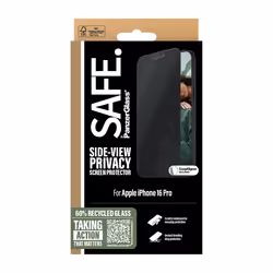 PanzerGlass SAFE by PG Priv Scrn iPhone 16P 6.3 UWF Pellicola proteggischermo trasparente Apple 1 pz