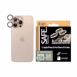 PanzerGlass SAFE by PG Cam Gold iPhone 16 6.1/6.7 - Vista aggiuntiva 2