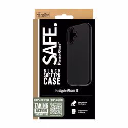 PanzerGlass SAFE by PG TPU Case 2024 6.1Inch Blk custodia per cellulare Cover Trasparente