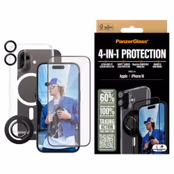 PanzerGlass PG 4-in-1 Bundle iPhone 16 6.1Inch