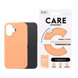 PanzerGlass CARE by PG Peachy MagSafe iPhone16 6.1 custodia per cellulare Cover Trasparente - Vista aggiuntiva 2