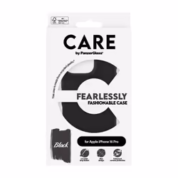 PanzerGlass CARE by PG BLK iPhone16 6.3 Pro custodia per cellulare Cover Trasparente