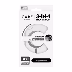 PanzerGlass CARE by PG3-in-1 Ceramic iPhone16 6.1