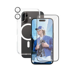PanzerGlass CARE Flagship 3-in-1 Bundle iPhone 16