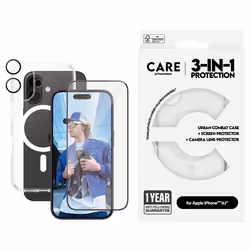 PanzerGlass CARE Flagship 3-in-1 Bundle iPhone 16 - Vista aggiuntiva 4