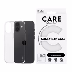PanzerGlass CARE by PG TP X-Ray Soft B iPhone16 6.1 custodia per cellulare Cover Trasparente