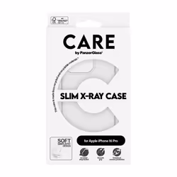 PanzerGlass CARE by PG TP X-Ray Soft B iPhone16P 6.3 custodia per cellulare Cover Trasparente