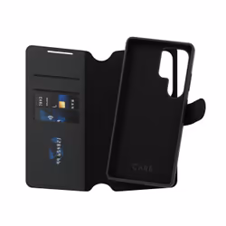 PanzerGlass CARE™ by ® Tango 2-in-1 Wallet Case w. Qi Compatible Samsung Galaxy S25 Ultra custodia per cellulare Cover Nero - Vista aggiuntiva 2
