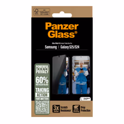 PanzerGlass Ultra Wide Fit Privacy Pellicola proteggischermo trasparente Samsung 1 pz - Vista aggiuntiva 3