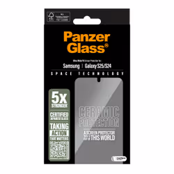 PanzerGlass Ultra Wide Fit Ceramic Pellicola proteggischermo trasparente Samsung 1 pz