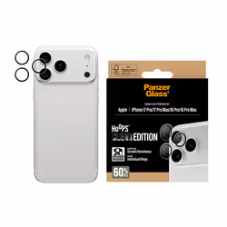 PanzerGlass ® Hoops® Trasparente Protezione Fotocamere iPhone 17 Pro | iPhone 17 Pro Max | iPhone 16 Pro | 16 Pro Max - Vista aggiuntiva 2