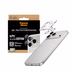 PanzerGlass ® Hoops® Trasparente Protezione Fotocamere iPhone 17 Pro | iPhone 17 Pro Max | iPhone 16 Pro | 16 Pro Max - Vista aggiuntiva 5