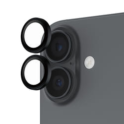 PanzerGlass ® Hoops® Black Camera Lens Protector iPhone 17 | iPhone 16 | 16 Plus Pellicola proteggischermo trasparente Apple 1 pz