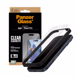 PanzerGlass ® Screen Protector iPhone 17 Pro | Classic Fit w. EasyAligner Pellicola proteggischermo trasparente Apple 1 pz - Vista aggiuntiva 4