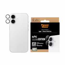 PanzerGlass ® Hoops® Trasparente Protezione Fotocamere iPhone 17 | iPhone 16 | 16 Plus - Vista aggiuntiva 2