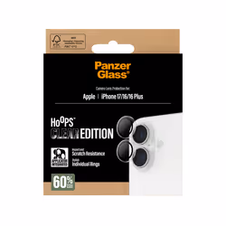 PanzerGlass ® Hoops® Trasparente Protezione Fotocamere iPhone 17 | iPhone 16 | 16 Plus - Vista aggiuntiva 3
