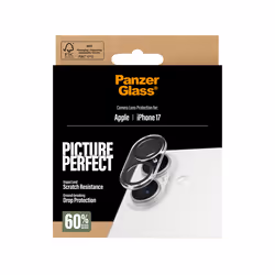 PanzerGlass ® PicturePerfect Camera Lens Protector iPhone 17 Pellicola proteggischermo trasparente Apple 1 pz - Vista aggiuntiva 3