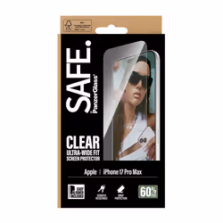 PanzerGlass SAFE. by ® Screen Protector iPhone 17 Pro Max | Ultra-Wide Fit w. EasyAligner Pellicola proteggischermo trasparente Apple 1 pz - Vista aggiuntiva 3