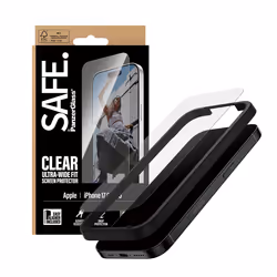 PanzerGlass SAFE. by ® Screen Protector iPhone 17 | iPhone 16 Pro | Ultra-Wide Fit w. EasyAligner Pellicola proteggischermo trasparente Apple 1 pz - Vista aggiuntiva 5