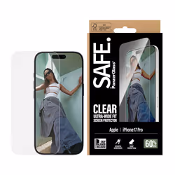 PanzerGlass SAFE. by ® Screen Protector iPhone 17 Pro | Ultra-Wide Fit w. EasyAligner Pellicola proteggischermo trasparente Apple 1 pz - Vista aggiuntiva 2