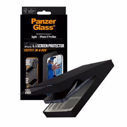 PanzerGlass ® Screen Protector w. Black Frame iPhone 17 Pro Max | Ultra-Wide Fit w. Fastfit in-a-box Pellicola proteggischermo trasparente Apple 1 pz - Vista aggiuntiva 5