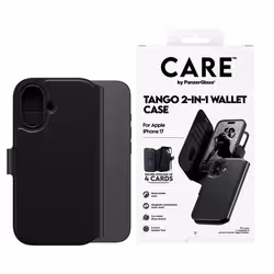 PanzerGlass CARE™ by ® Tango 2-in-1 Wallet Case w. MagSafe iPhone 17 custodia per cellulare Cover Nero - Vista aggiuntiva 2