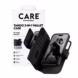 PanzerGlass CARE™ by ® Tango 2-in-1 Wallet Case w. MagSafe iPhone 17 custodia per cellulare Cover Nero - Vista aggiuntiva 5