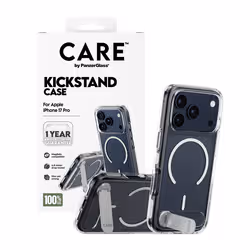 PanzerGlass CARE™ by ® Case Transparent w. Kickstand & MagSafe iPhone 17 Pro custodia per cellulare Cover Trasparente - Vista aggiuntiva 5